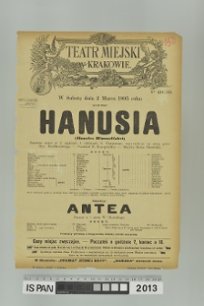 HANUSIA (Haneles Himmelfahrt)