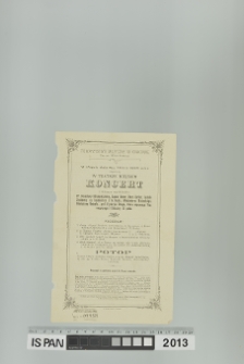 W TEATRZE MIEJSKIM KONCERT