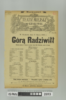 GÓRĄ RADZIWIŁŁ