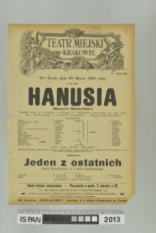 HANUSIA (Haneles Himmelfahrt)