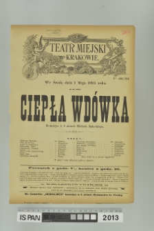 CIEPŁA WDÓWKA
