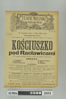 KOŚCIUSZKO POD RACŁAWICAMI