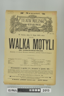 WALKA MOTYLI (Die Schmetterlingschlacht)