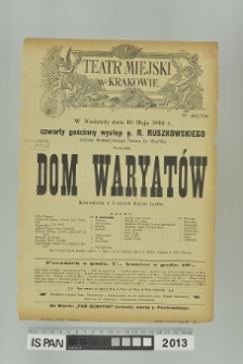 DOM WARYATÓW (Dom wariatów)