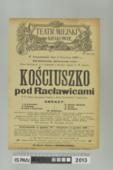 KOŚCIUSZKO POD RACŁAWICAMI