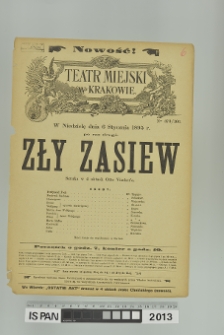 ZŁY ZASIEW