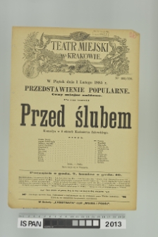 PRZED ŚLUBEM