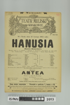 HANUSIA (Haneles Himmelfahrt)