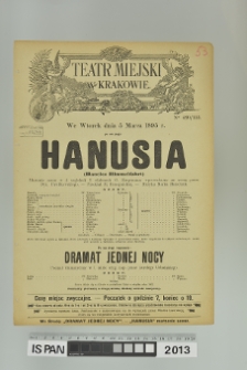 HANUSIA (Haneles Himmelfahrt)