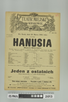 HANUSIA (Haneles Himmelfahrt)