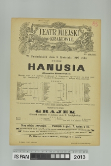 HANUSIA (Haneles Himmelfahrt)