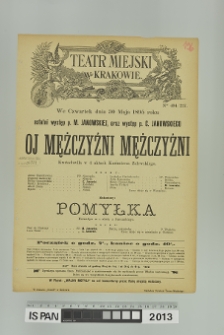 OJ MĘŻCZYŹNI MĘŻCZYŹNI