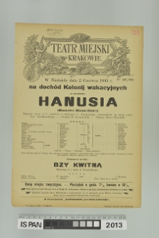 HANUSIA (Haneles Himmelfahrt)