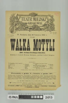WALKA MOTYLI (Die Schmetterlingschlacht)