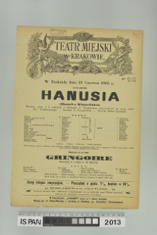 HANUSIA (Haneles Himmelfahrt)