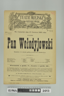 PAN WOŁODYJOWSKI