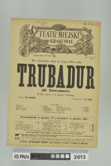 TRUBADUR (Il Trovatore)