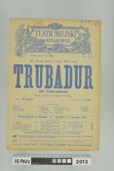 TRUBADUR (Il Trovatore)