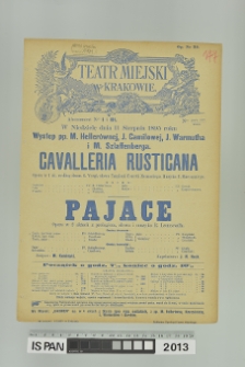 CAVALLERIA RUSTICANA