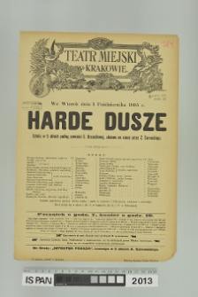 HARDE DUSZE