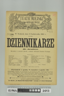 DZIENNIKARZE (Die Jurnalisten)