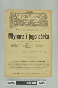 MŁYNARZ I JEGO CÓRKA