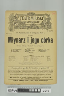 MŁYNARZ I JEGO CÓRKA