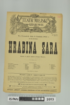 HRABINA SARA