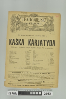 KAŚKA KARJATYDA