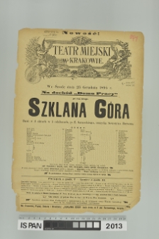 SZKLANA GÓRA