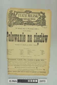 POLOWANIE NA ZIĘCIÓW