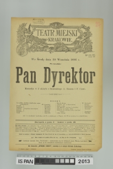 PAN DYREKTOR