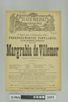 MARGRABIA DE VILLEMER