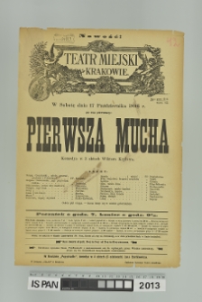 PIERWSZA MUCHA