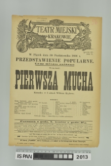 PIERWSZA MUCHA