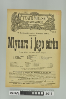 MŁYNARZ I JEGO CÓRKA