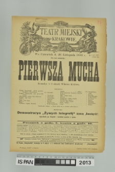PIERWSZA MUCHA
