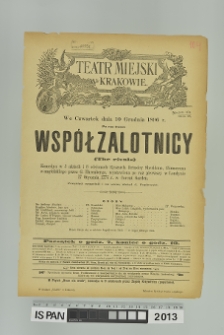 WSPÓŁZALOTNICY (The rivals)