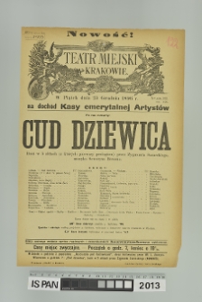 CUD DZIEWICA