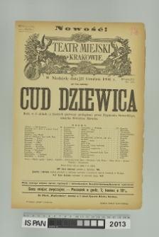 CUD DZIEWICA