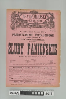 ŚLUBY PANIEŃSKIE