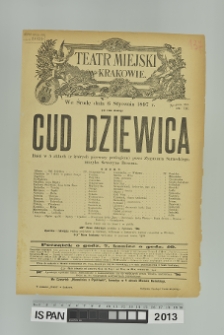 CUD DZIEWICA
