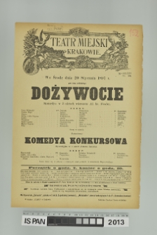 DOŻYWOCIE