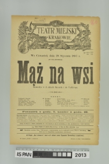 MĄŻ NA WSI