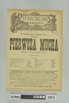 PIERWSZA MUCHA