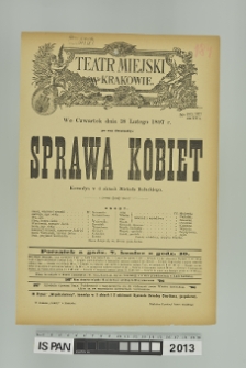 SPRAWA KOBIET