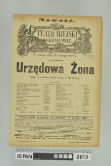 URZĘDOWA ŻONA