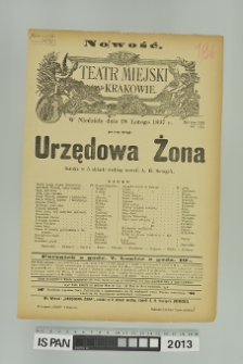 URZĘDOWA ŻONA