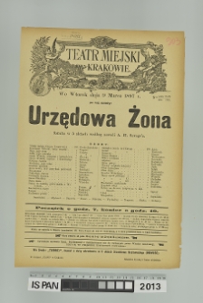 URZĘDOWA ŻONA