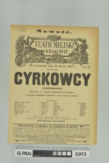 CYRKOWCY (Cirkusleute)